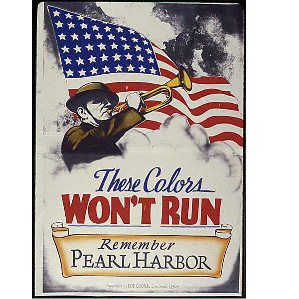 A small logo depicting the news story REMEMBER PEARL HARBOR